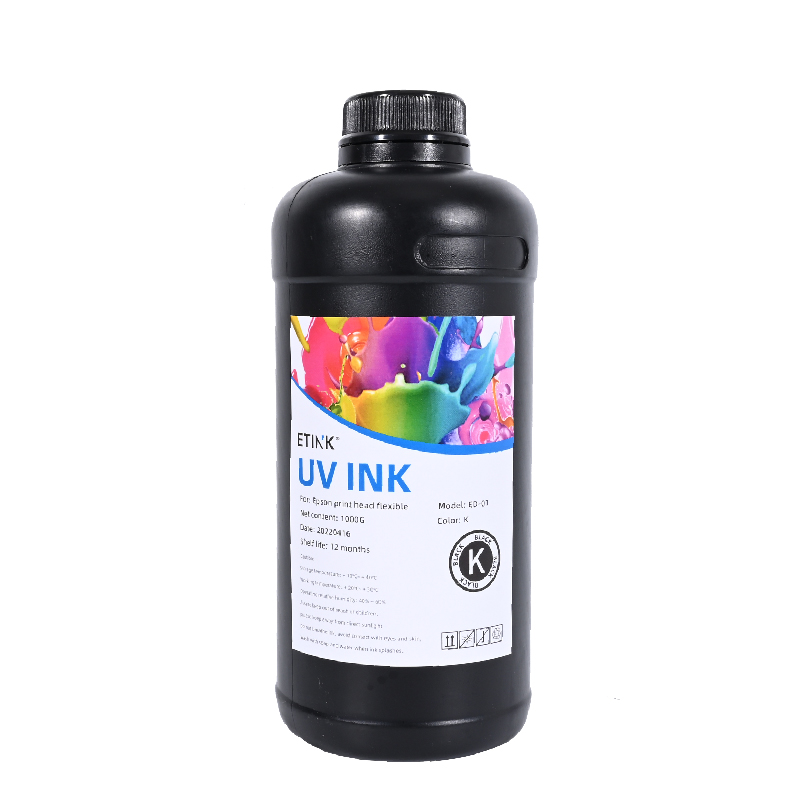 La tinta suave dirigida por UV es adecuada para la cabeza de impresión de Epson a la impresión de cuero